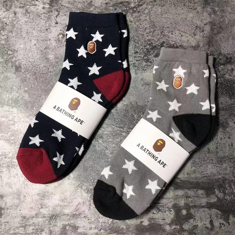 Bape star Socks