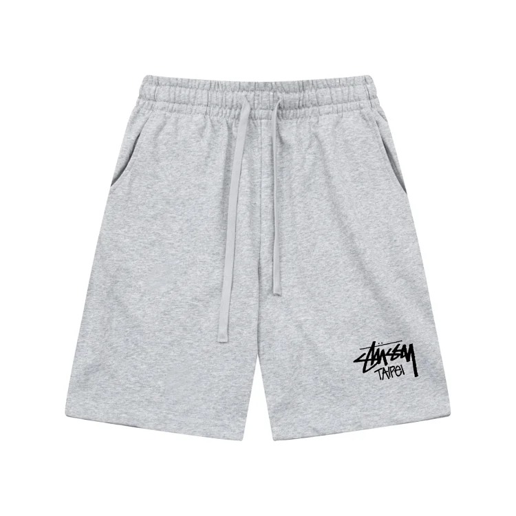 Cross-border European and American foreign trade letter printed stu casual pants skull sieve men's and women's teenagers five-quarter collection