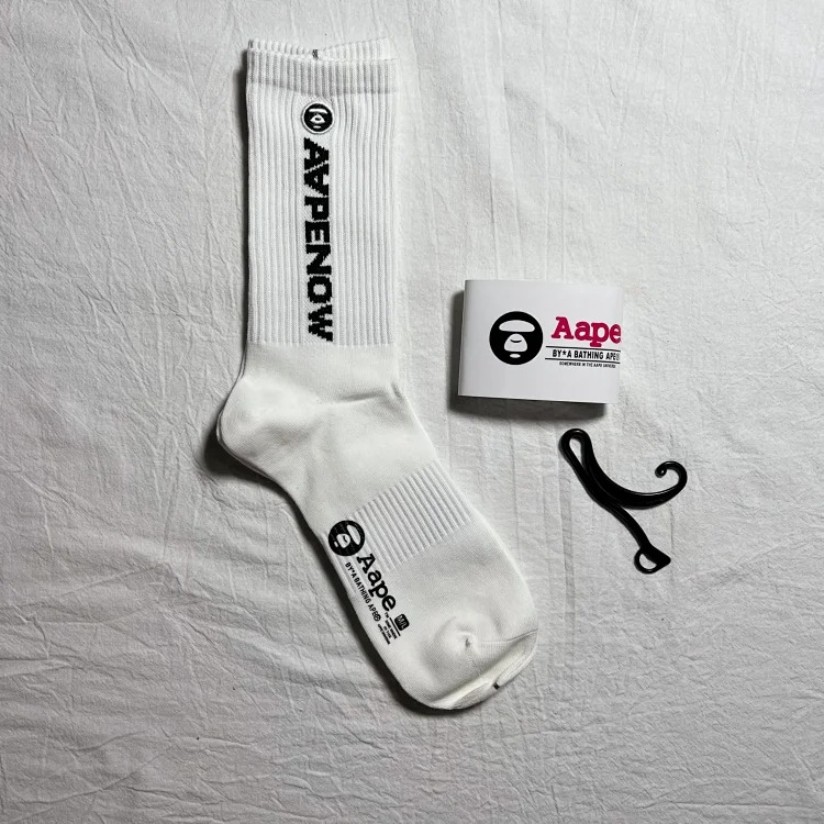 APE socks alphabet ape socks