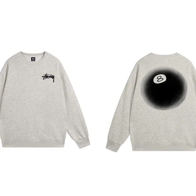 DX22-8 Autumn fashion high-end all-match round neck sweatshirt