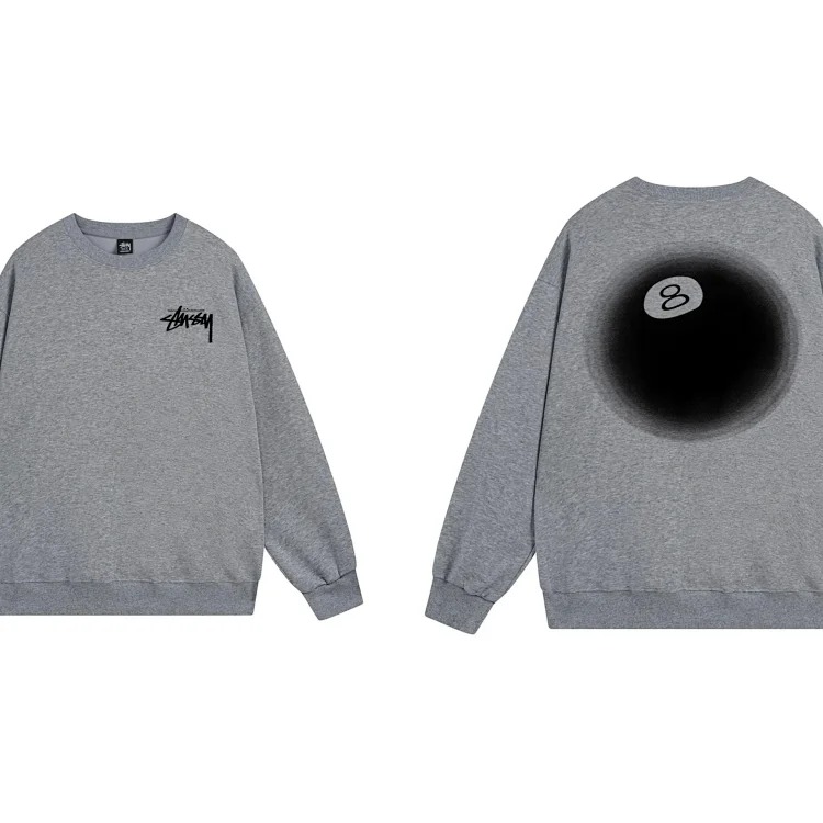 DX22-8 Autumn fashion high-end all-match round neck sweatshirt