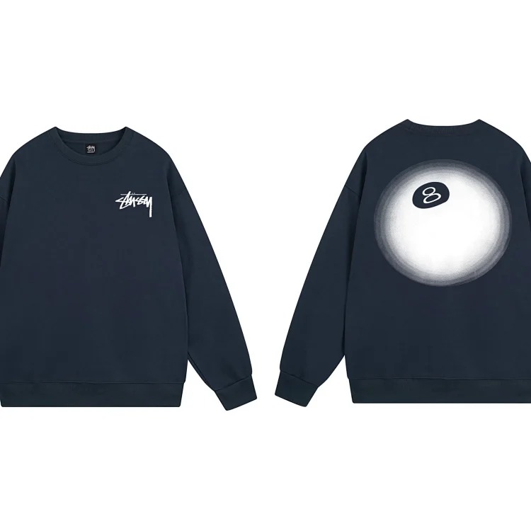 DX22-8 Autumn fashion high-end all-match round neck sweatshirt
