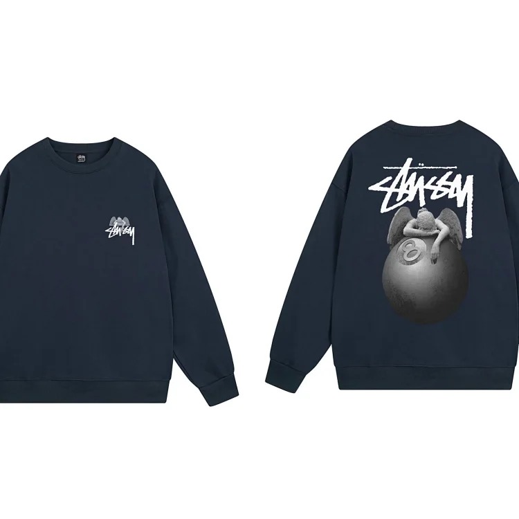 DX22-8 Autumn fashion high-end all-match round neck sweatshirt