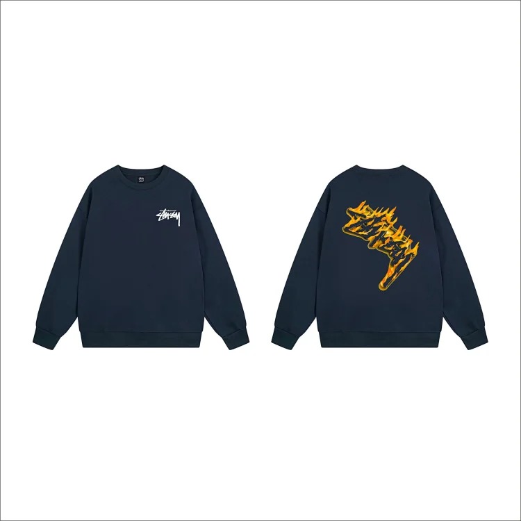 DX22-8 Autumn fashion high-end all-match round neck sweatshirt