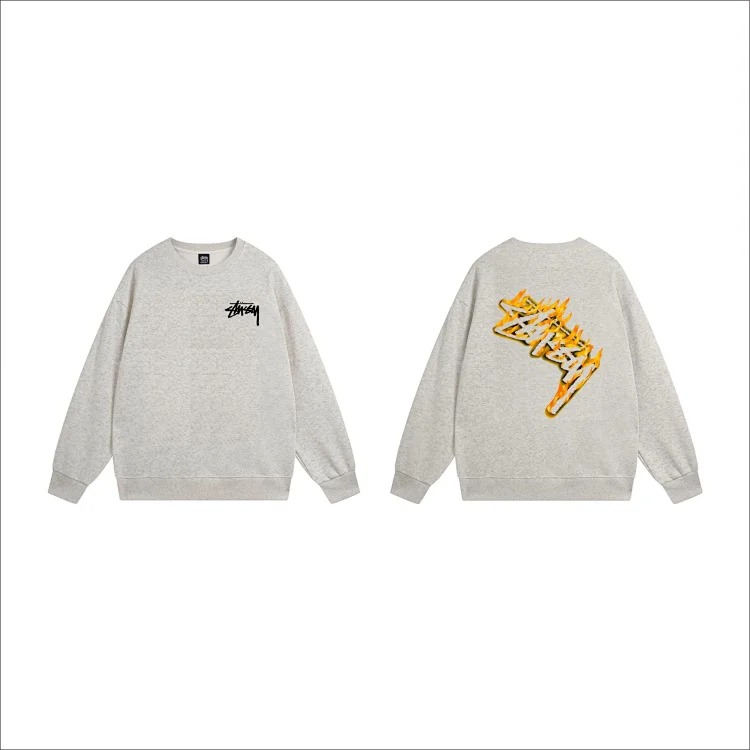 DX22-8 Autumn fashion high-end all-match round neck sweatshirt
