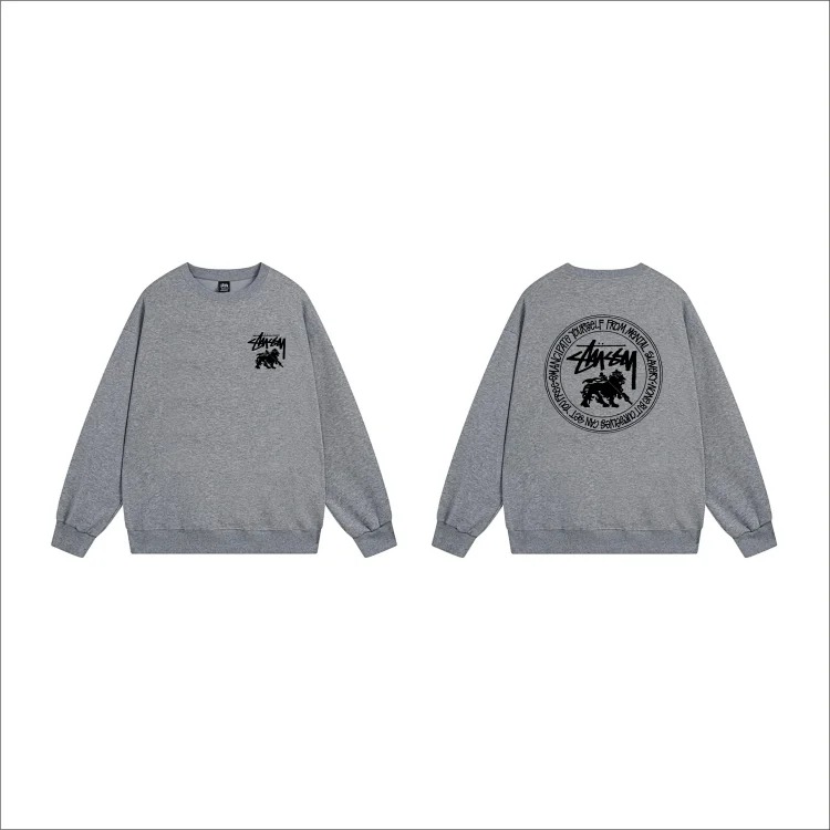DX22-8 Autumn fashion high-end all-match round neck sweatshirt