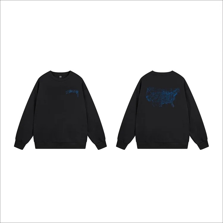 DX22-8 Autumn fashion high-end all-match round neck sweatshirt