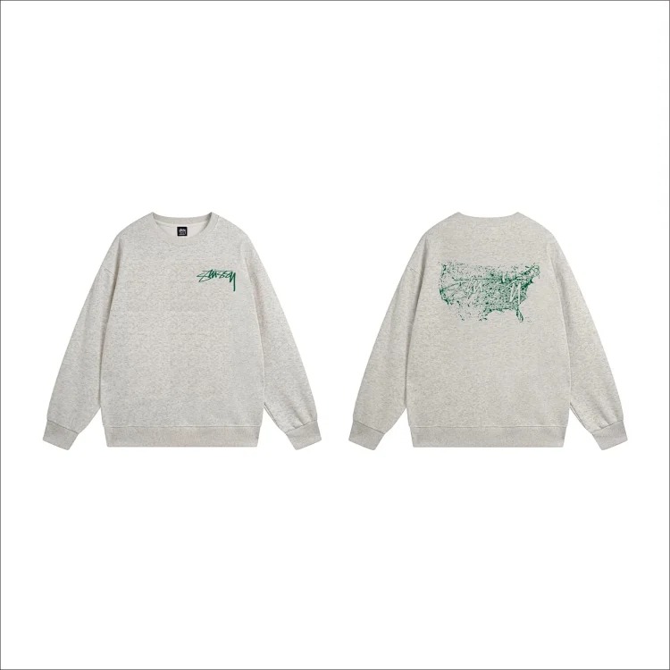 DX22-8 Autumn fashion high-end all-match round neck sweatshirt