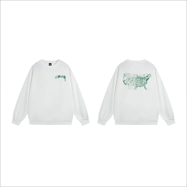 DX22-8 Autumn fashion high-end all-match round neck sweatshirt
