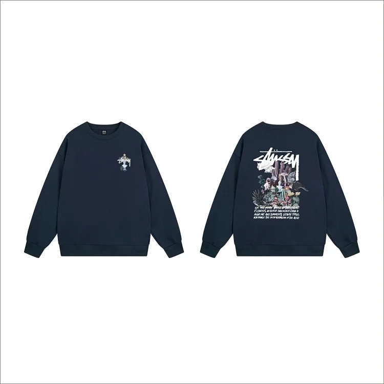 DX22-8 Autumn fashion high-end all-match round neck sweatshirt