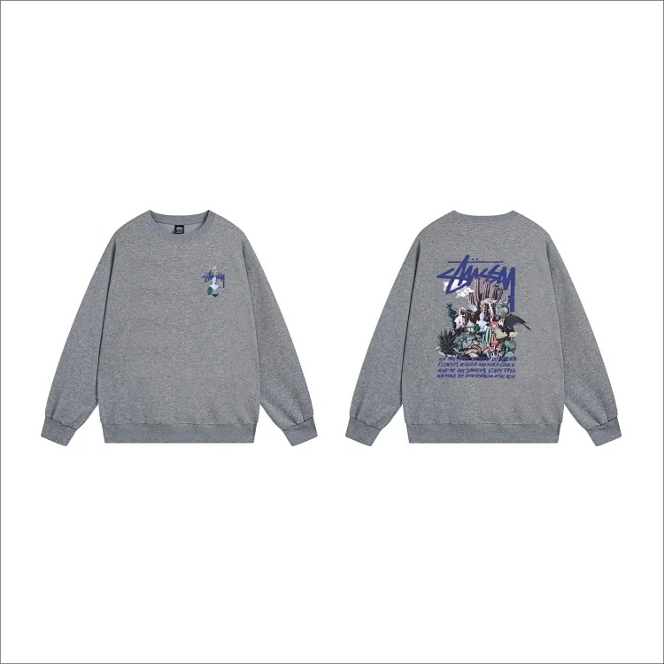 DX22-8 Autumn fashion high-end all-match round neck sweatshirt