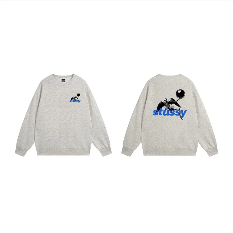 DX22-8 Autumn fashion high-end all-match round neck sweatshirt