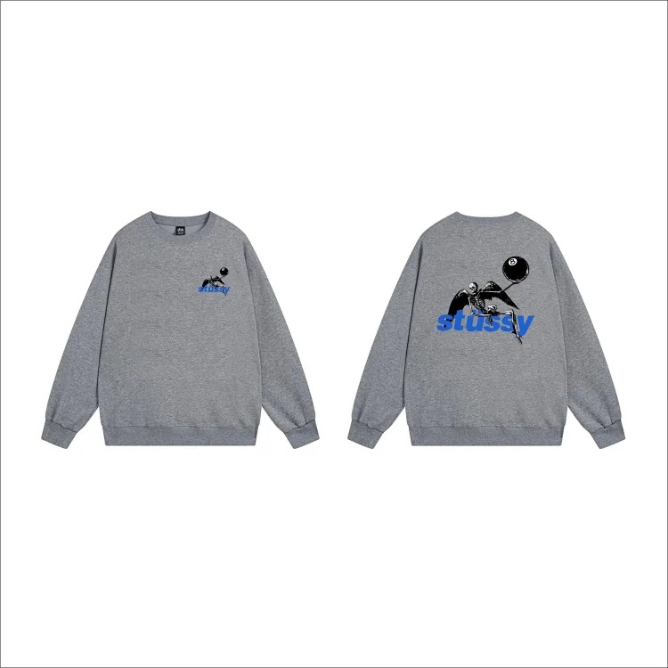 DX22-8 Autumn fashion high-end all-match round neck sweatshirt
