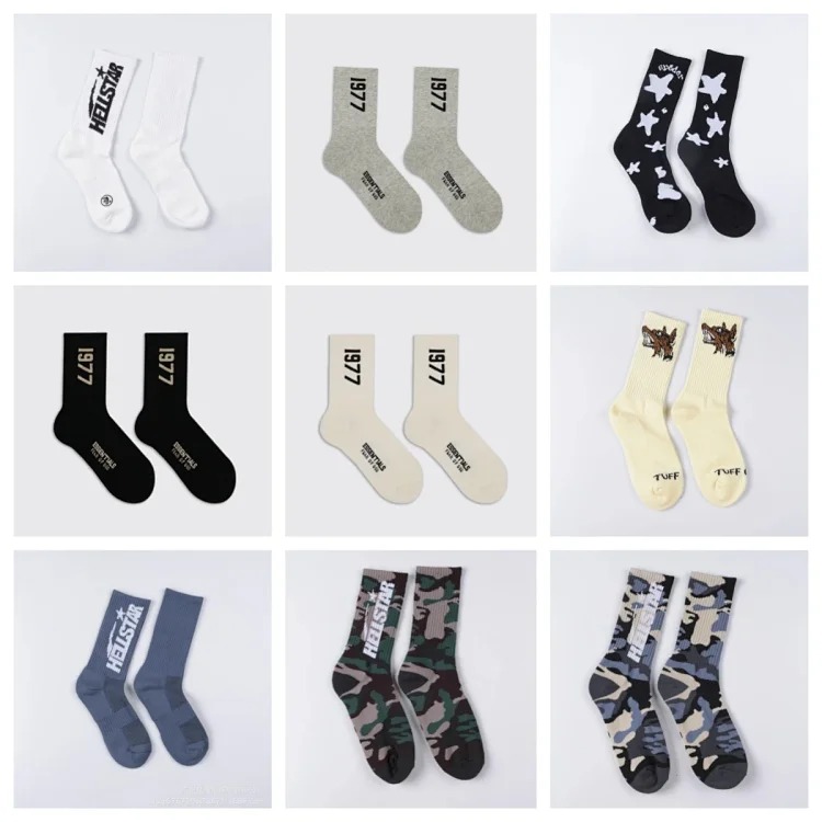 Casual, versatile and comfortable socks-009