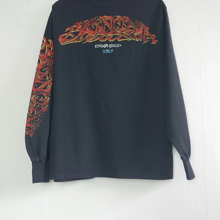 Cotton round neck long slee