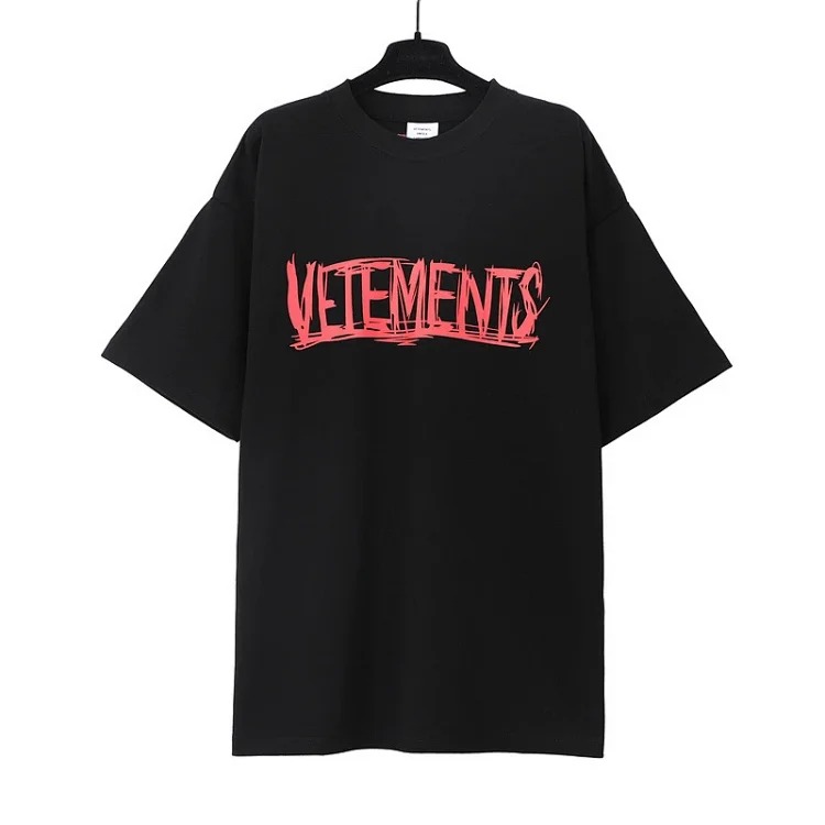 VETEMÓENTS Logo-Print Cotton T-Shirt image 2