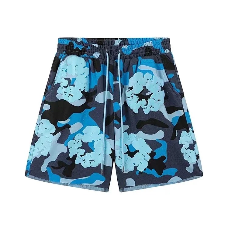 Kapok foam printed cotton suit