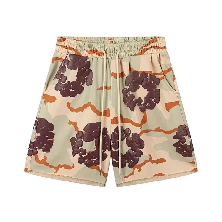 Kapok foam printed cotton suit