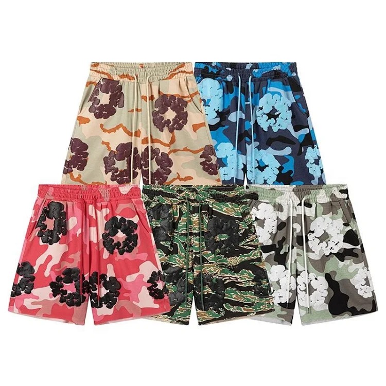 Kapok foam printed cotton suit