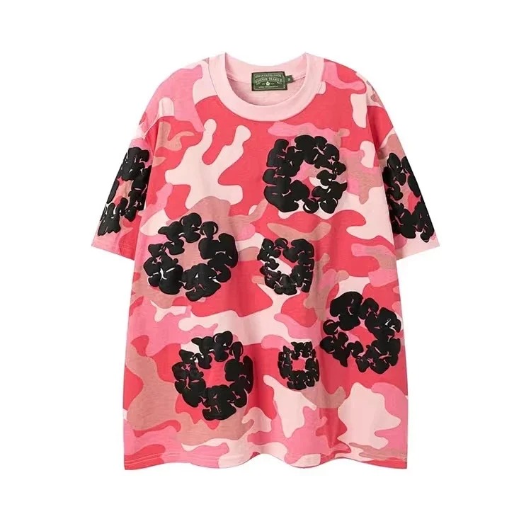 Kapok foam printed cotton suit