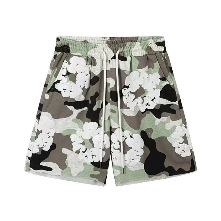 Kapok foam printed cotton suit