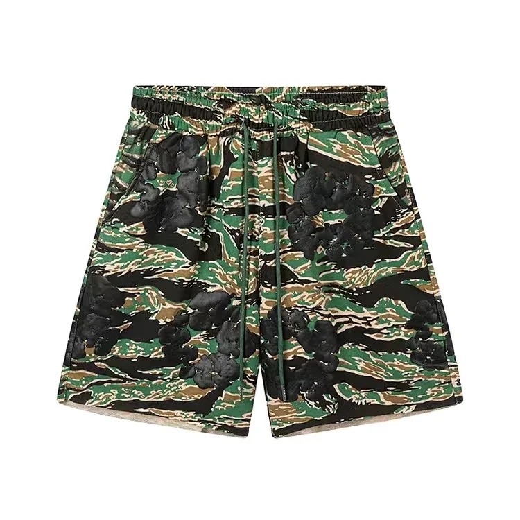 Kapok foam printed cotton suit