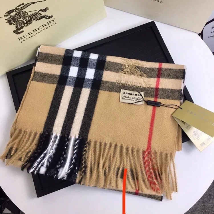 Classic winter Internet celebrity scarf with label British Bur, couple style plaid shawl dual-purpose warm scarf