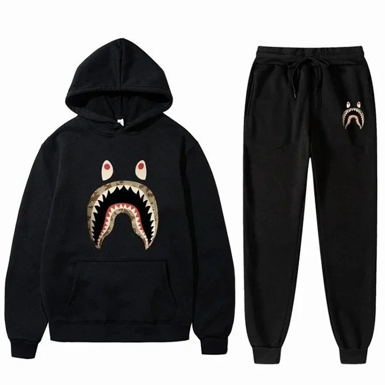 Fashion trendy sweatshirt suit 012