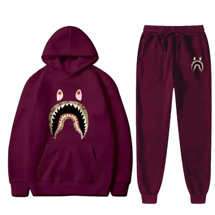 Fashion trendy sweatshirt suit 012