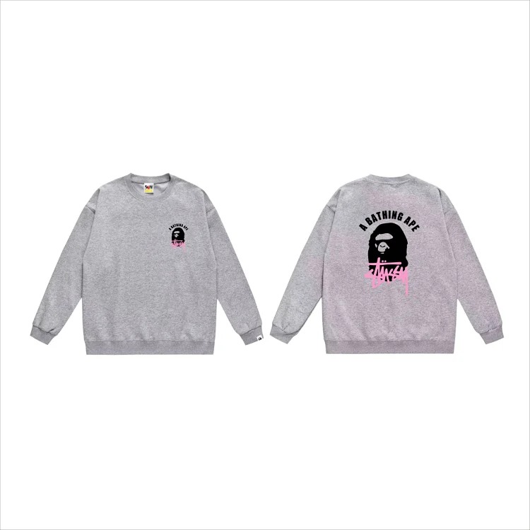 DX24-7 round neck loose unisex sweatshirt