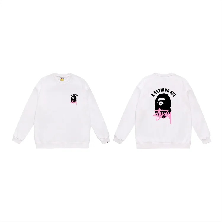 DX24-7 round neck loose unisex sweatshirt image 3