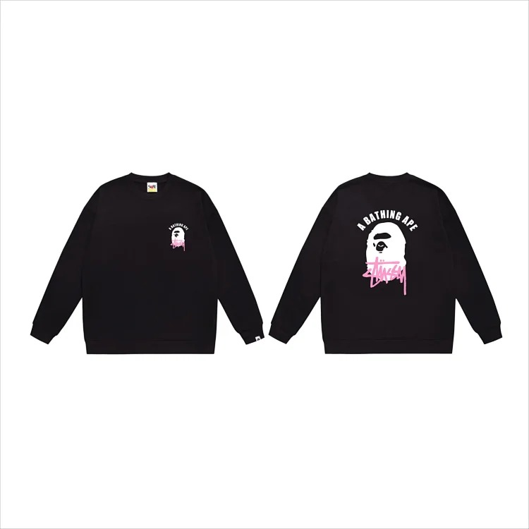 DX24-7 round neck loose unisex sweatshirt image 4