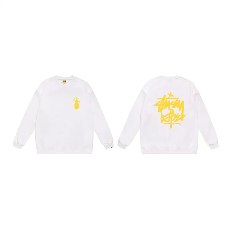 DX24-7 round neck loose unisex sweatshirt image 6
