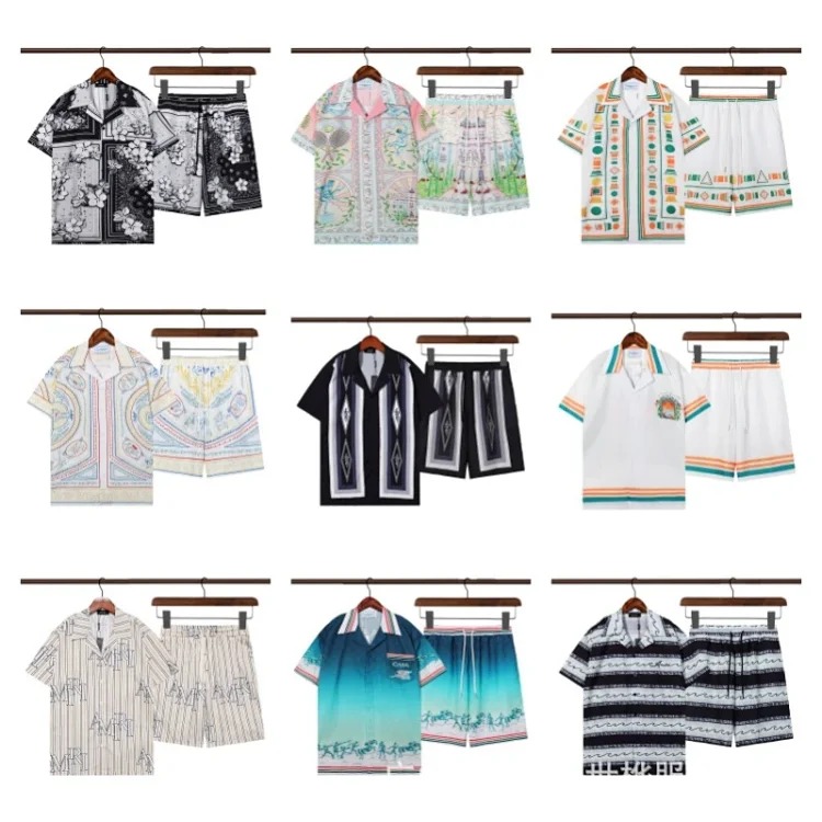 Casa short-sleeved shirt and shorts set