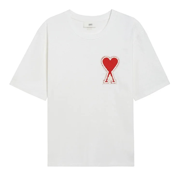 Ax towel embroidered short-sleeved T-shirt