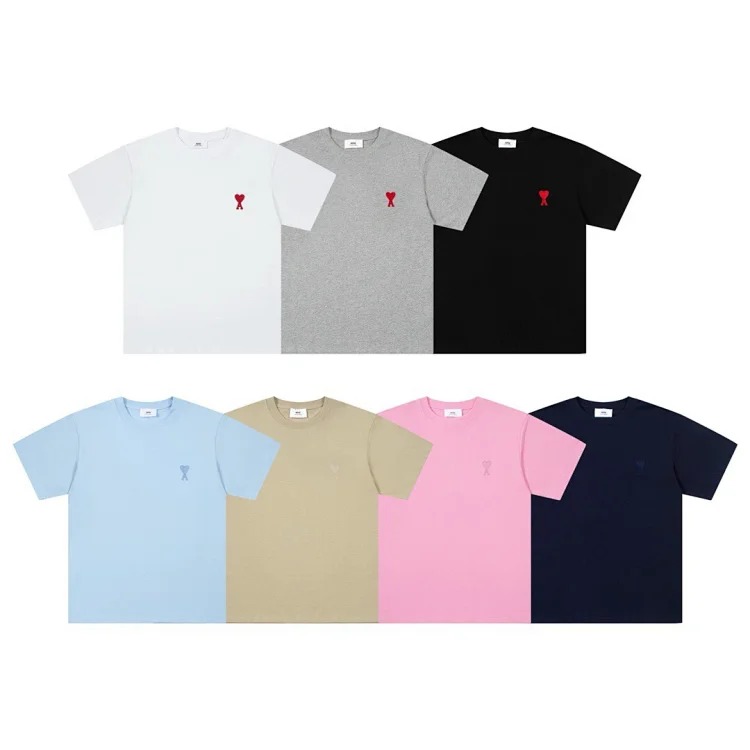 Ax towel embroidered short-sleeved T-shirt