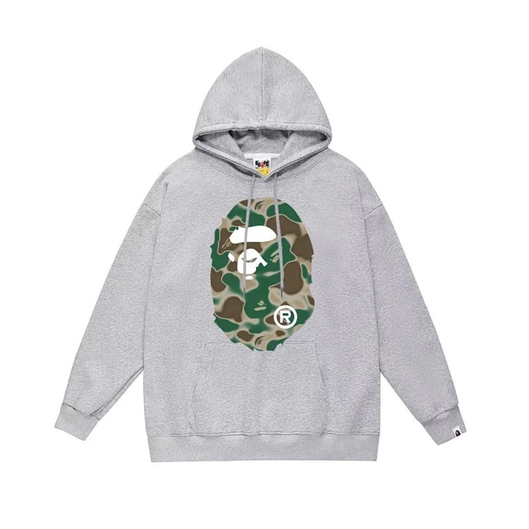 Bape A BATHING APE hoodie men's and women's couple wear youth large size loose sweatshirt