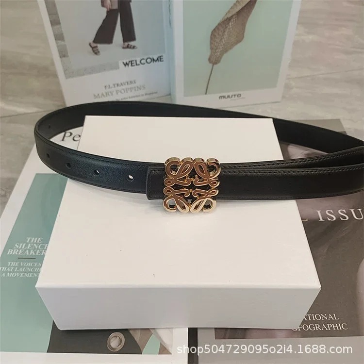 Loe versatile top-grain genuine leather belt