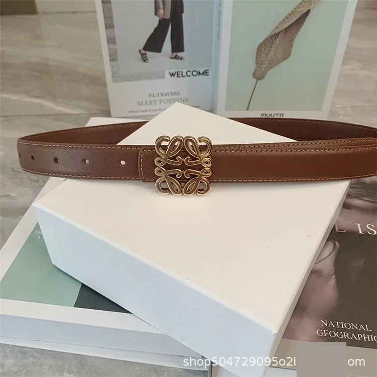 Loe versatile top-grain genuine leather belt