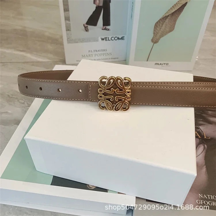 Loe versatile top-grain genuine leather belt