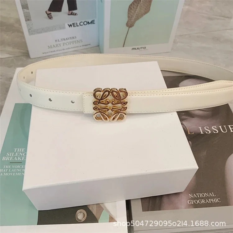 Loe versatile top-grain genuine leather belt