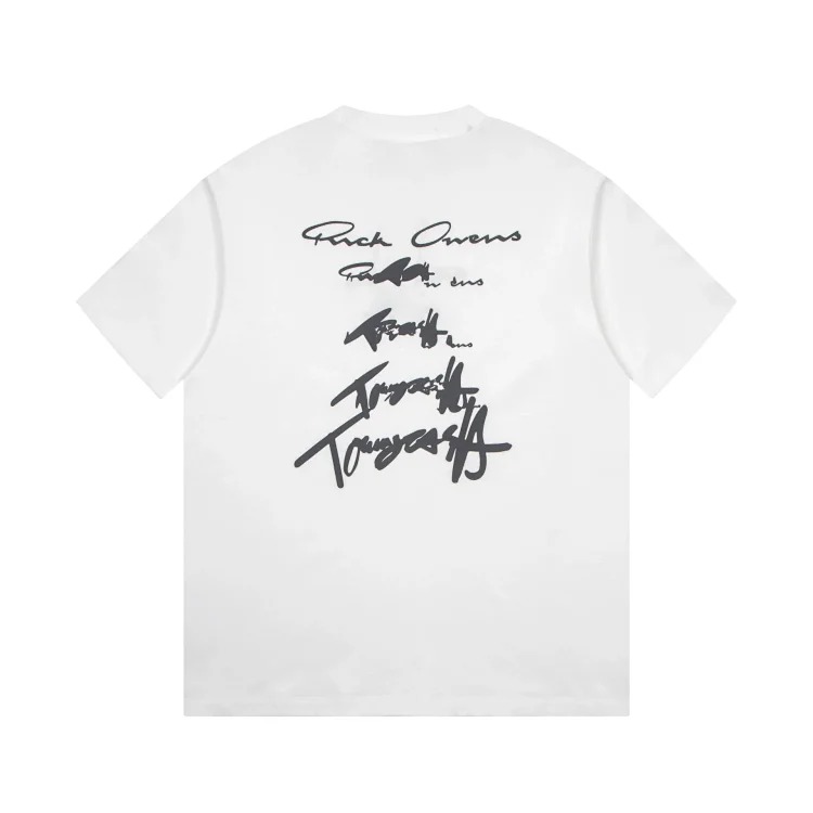 MM6 Maison Margiela short-sleeved 2024 digital printed T-shirt for men and women couples