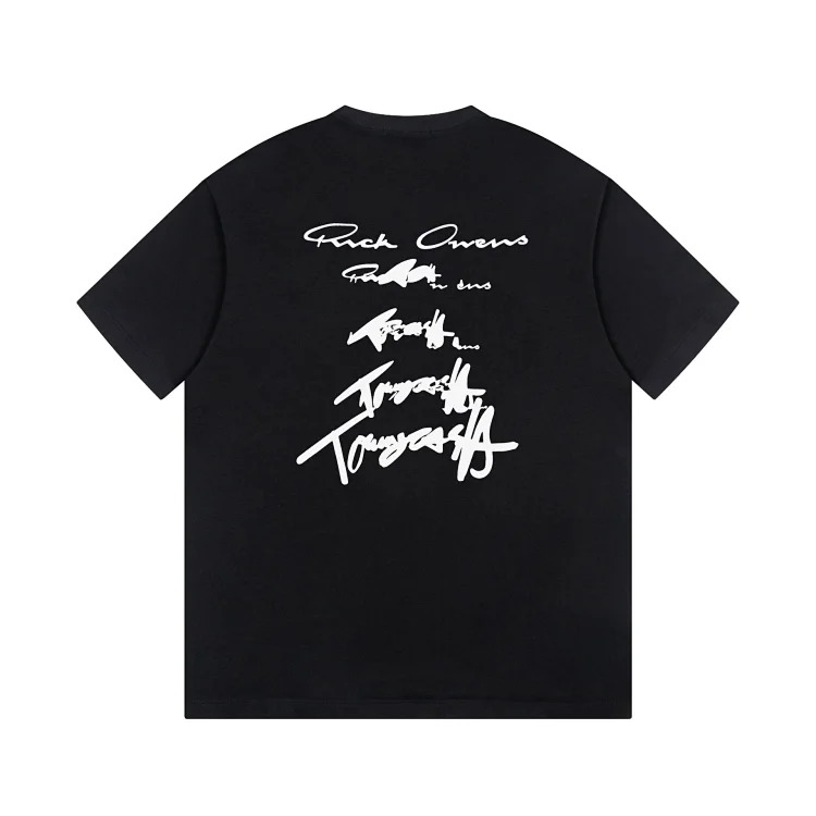 MM6 Maison Margiela short-sleeved 2024 digital printed T-shirt for men and women couples