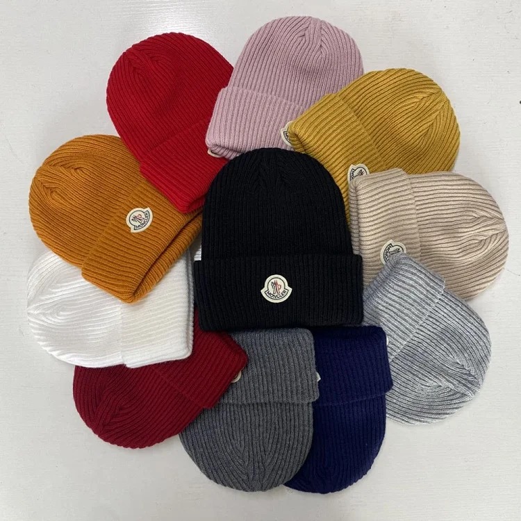 Knitted hat, woolen hat, outdoor cold hat, warm and cold-proof casual hat for men and women, 1:1 original version