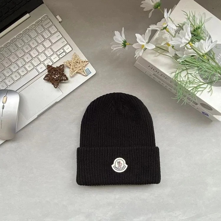 Knitted hat, woolen hat, outdoor cold hat, warm and cold-proof casual hat for men and women, 1:1 original version image 2