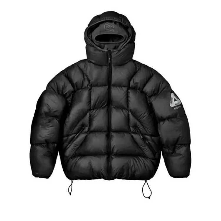 Casual sports waterproof down hooded windproof warm jacket for men and women