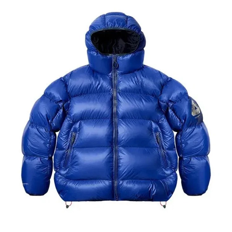 Casual sports waterproof down hooded windproof warm jacket for men and women