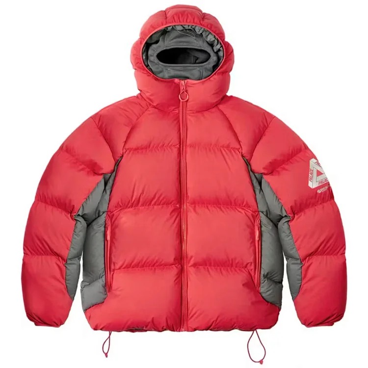 Casual sports waterproof down hooded windproof warm jacket for men and women