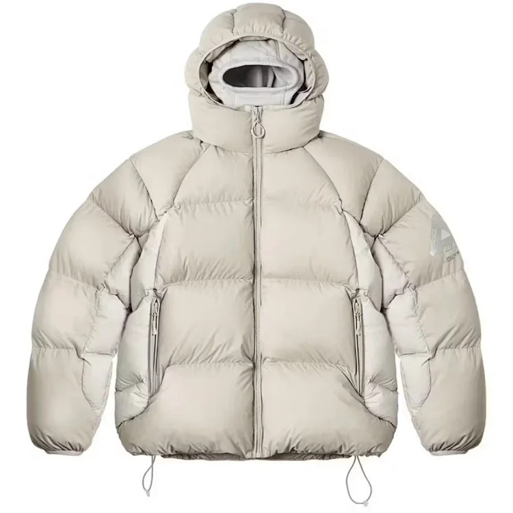 Casual sports waterproof down hooded windproof warm jacket for men and women