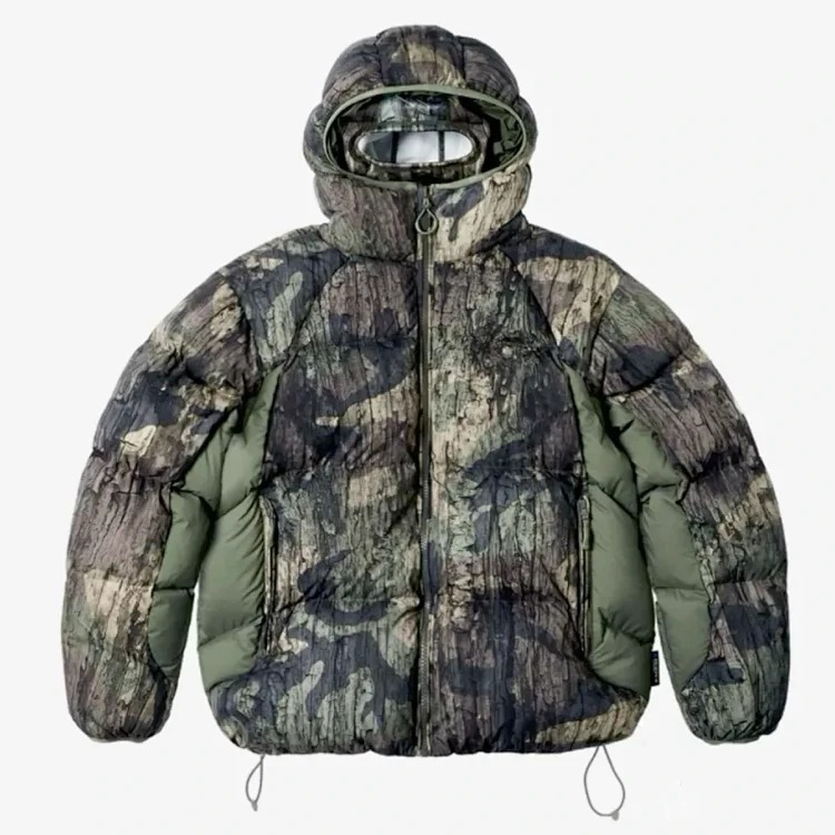 Casual sports waterproof down hooded windproof warm jacket for men and women